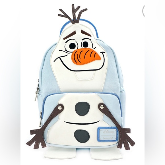 Disney Frozen Olaf Loungefly Mini Backpack NWOT - Picture 3 of 5